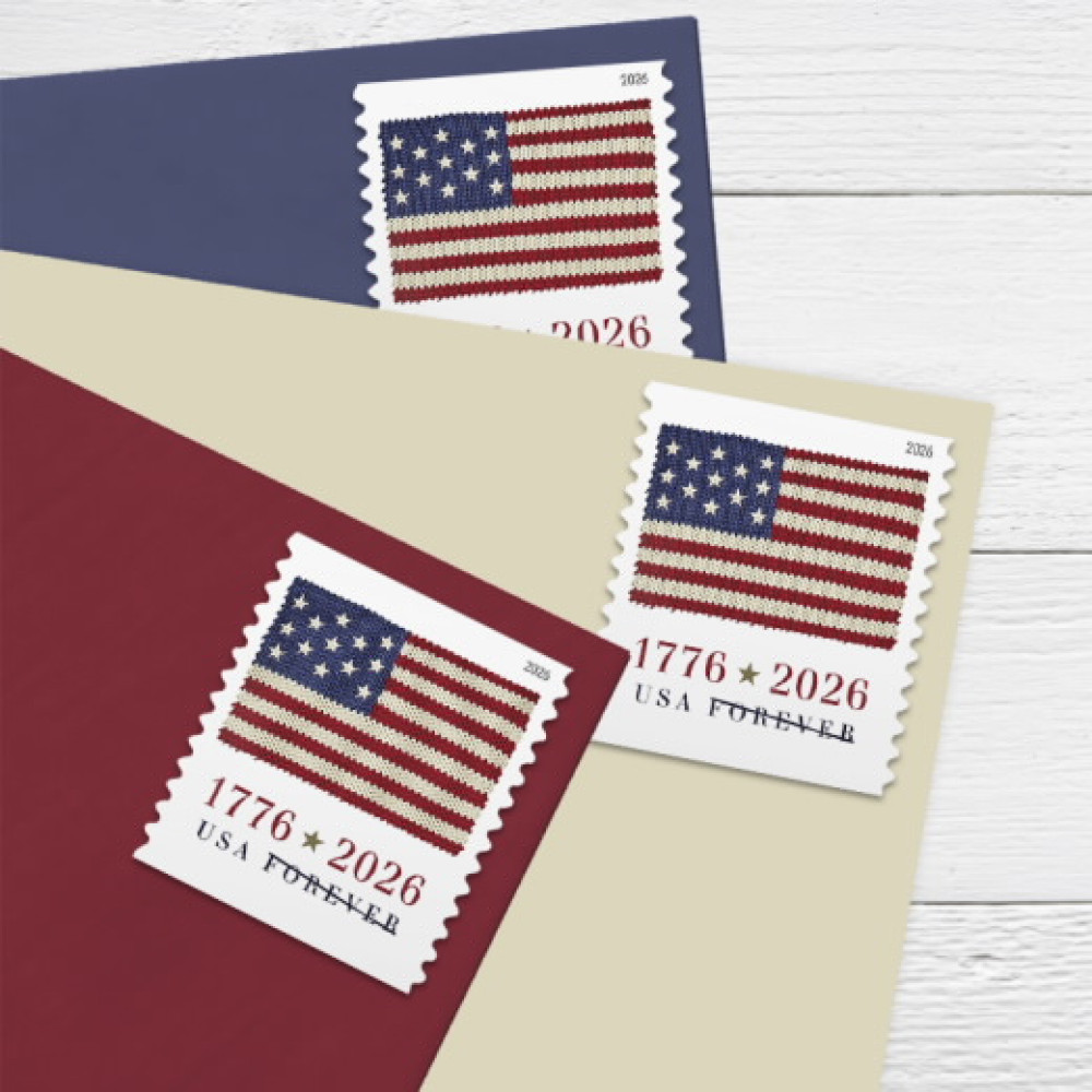 (2026) U.S. Flag Forever Stamps, Sheet of 20