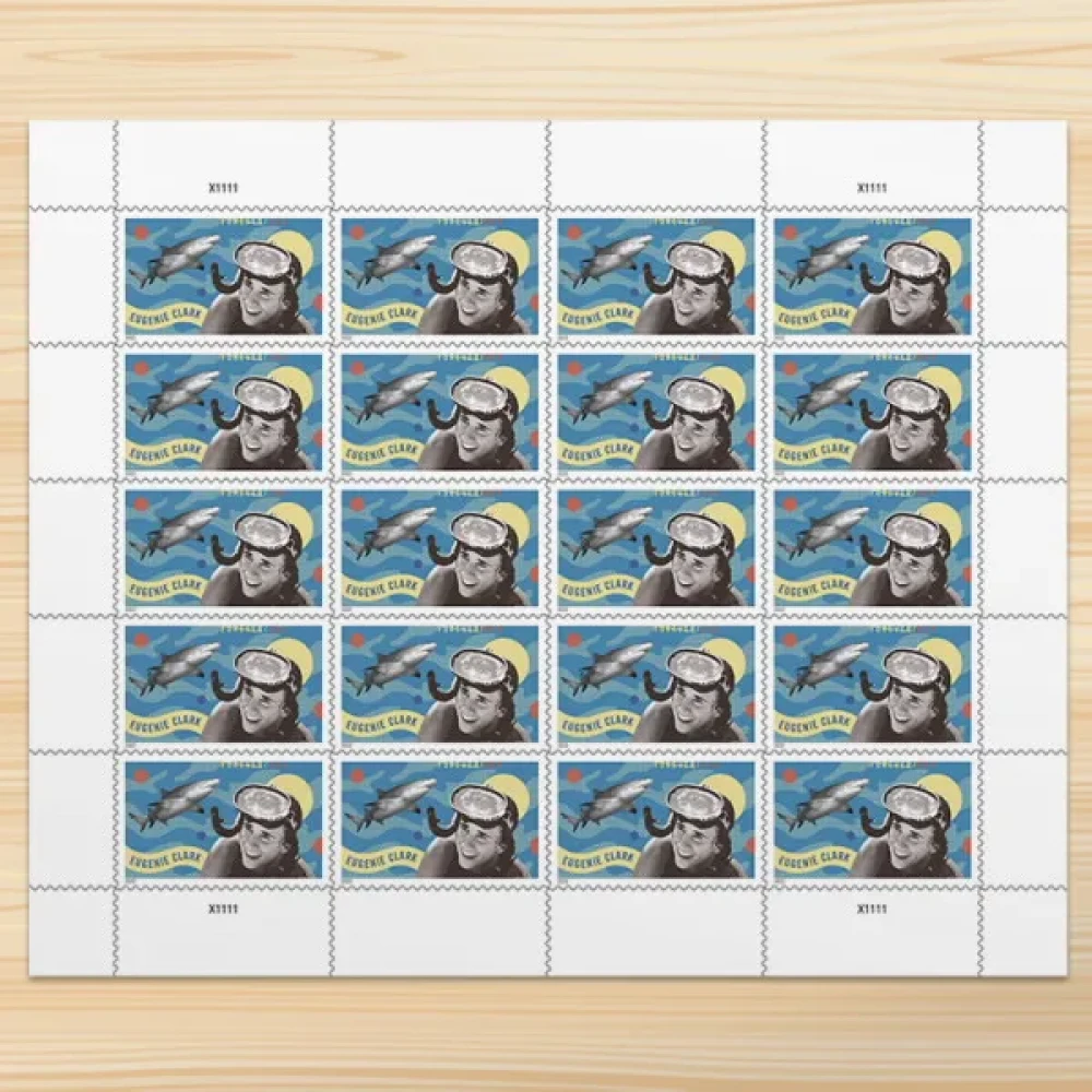 2022 USPS Eugenie Clark Postage Stamps
