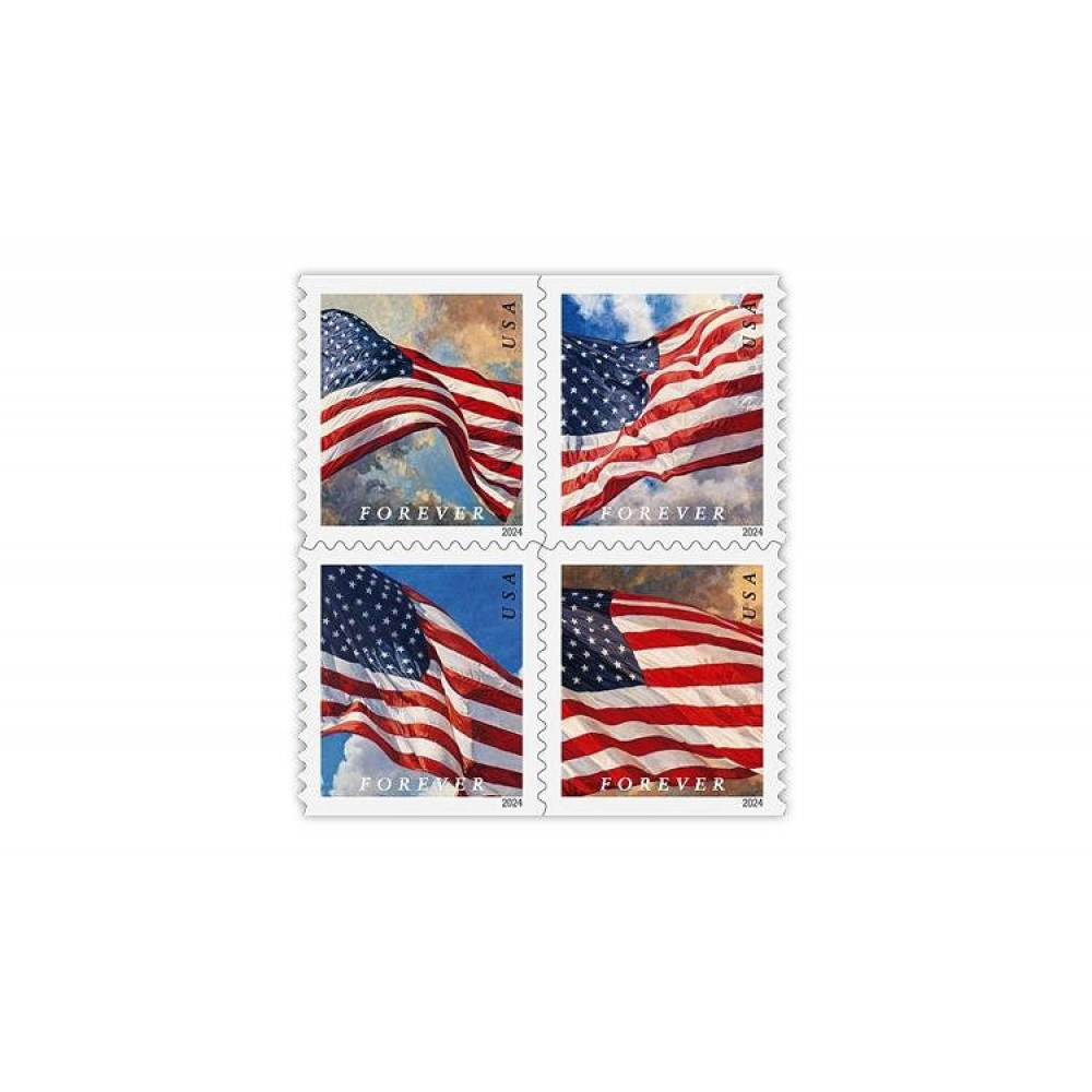 2024 Flag Forever Stamps Sheets Booklets
