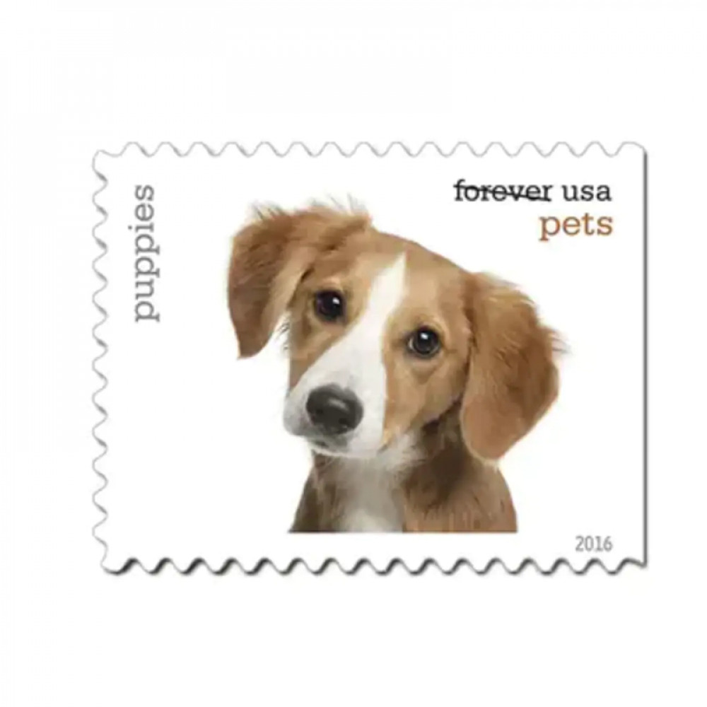 (2016) USPS Pets Stamps First-Class Mail Forever