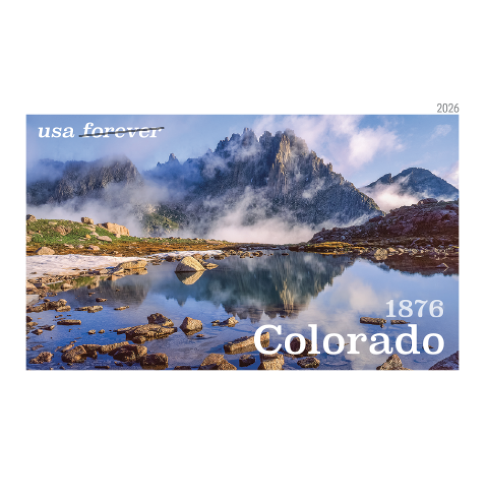 (2026) Colorado Statehood Forever Stamps, Sheet of 20
